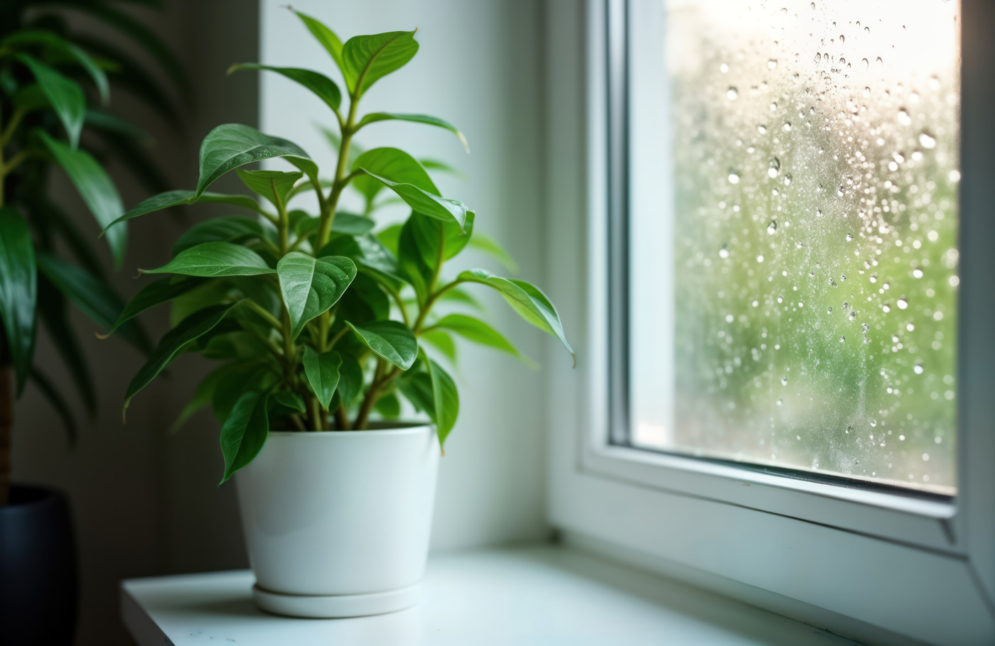 Ventana resistente al clima húmedo con marco anticorrosión