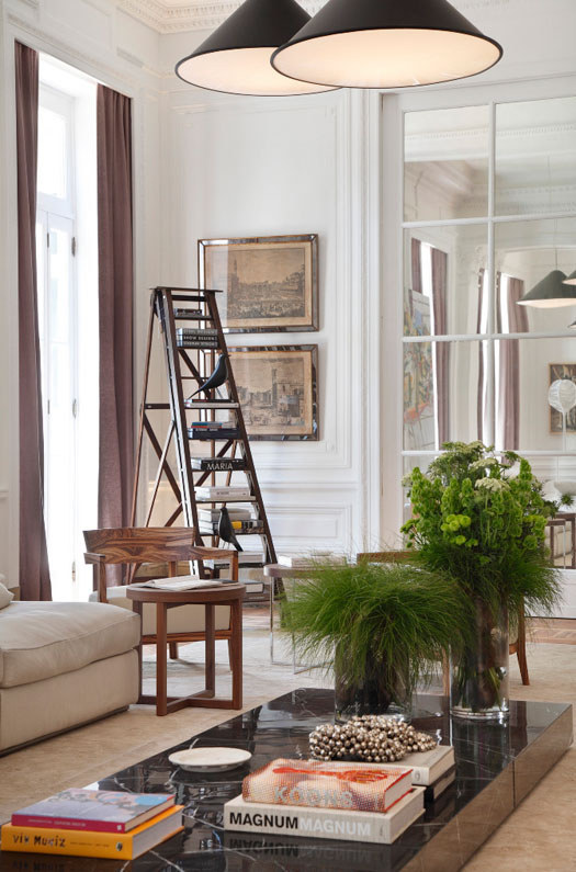 Ideas para decorar una casa de manera original - Escalera como Estante de Libros